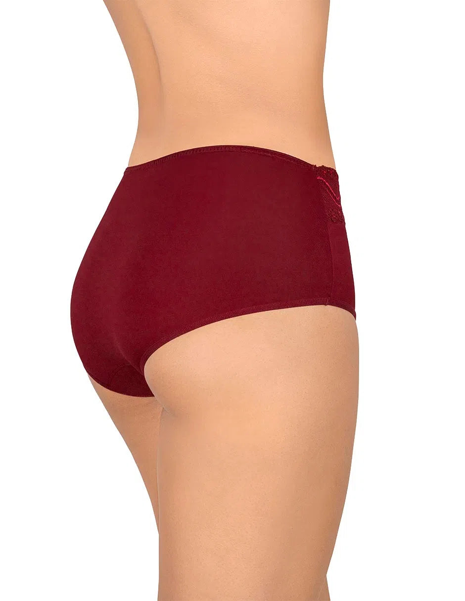 Pantaleta completa de microfibra y encaje #72-029 Berlei