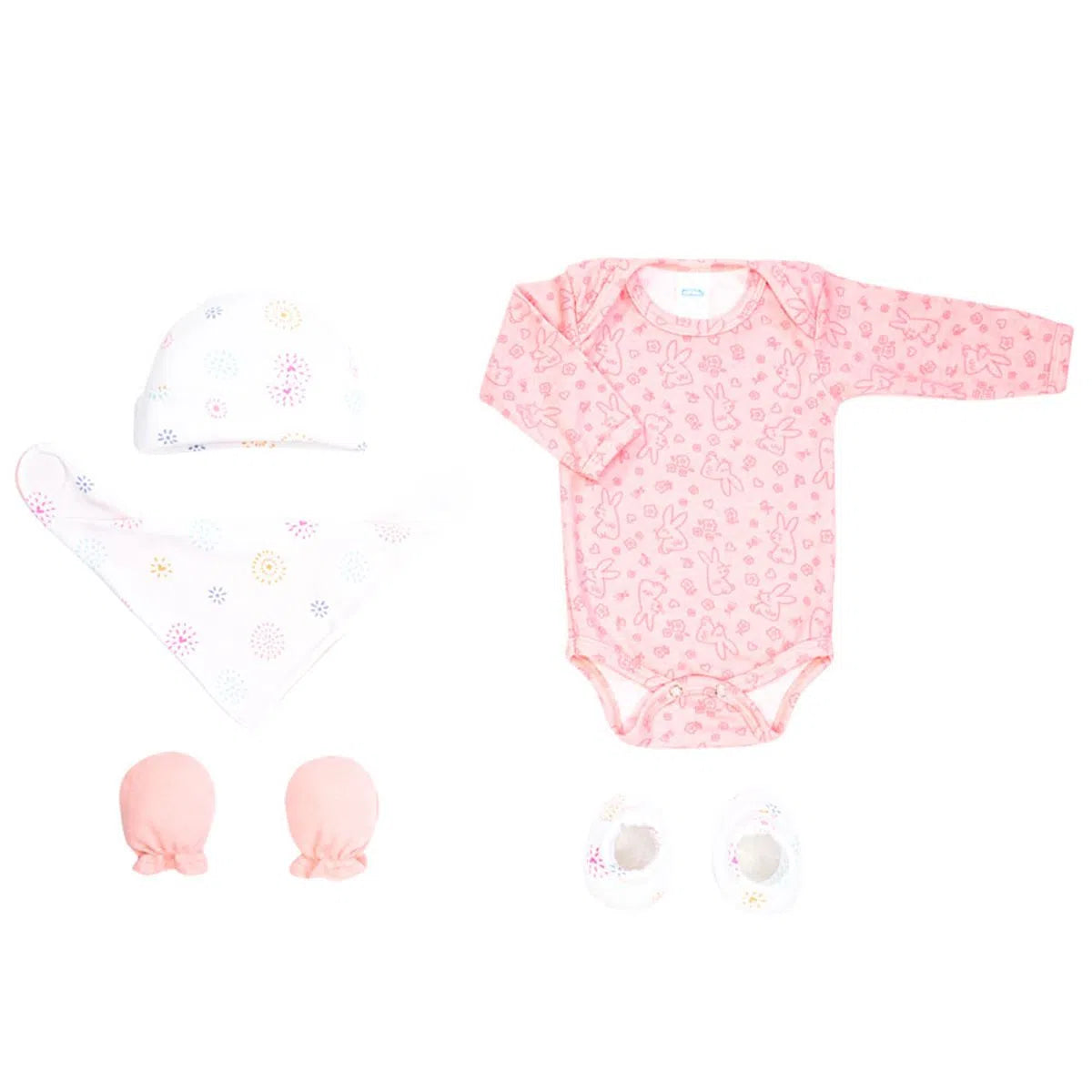 Set completo recién nacido 7 piezas Baby Mink