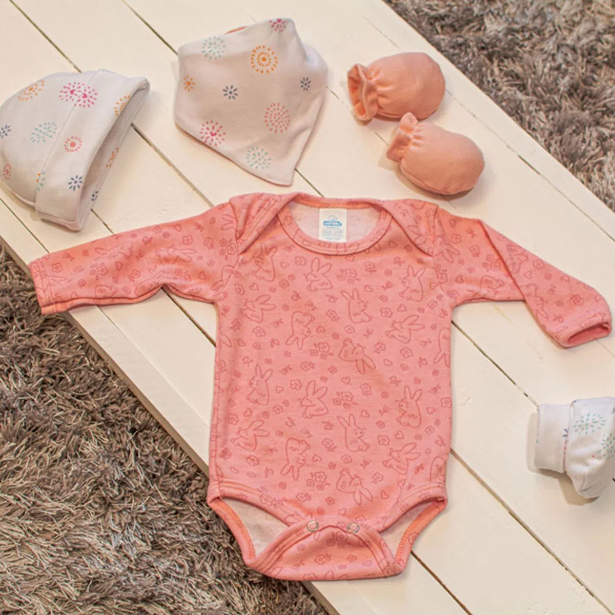 Set completo recién nacido 7 piezas Baby Mink