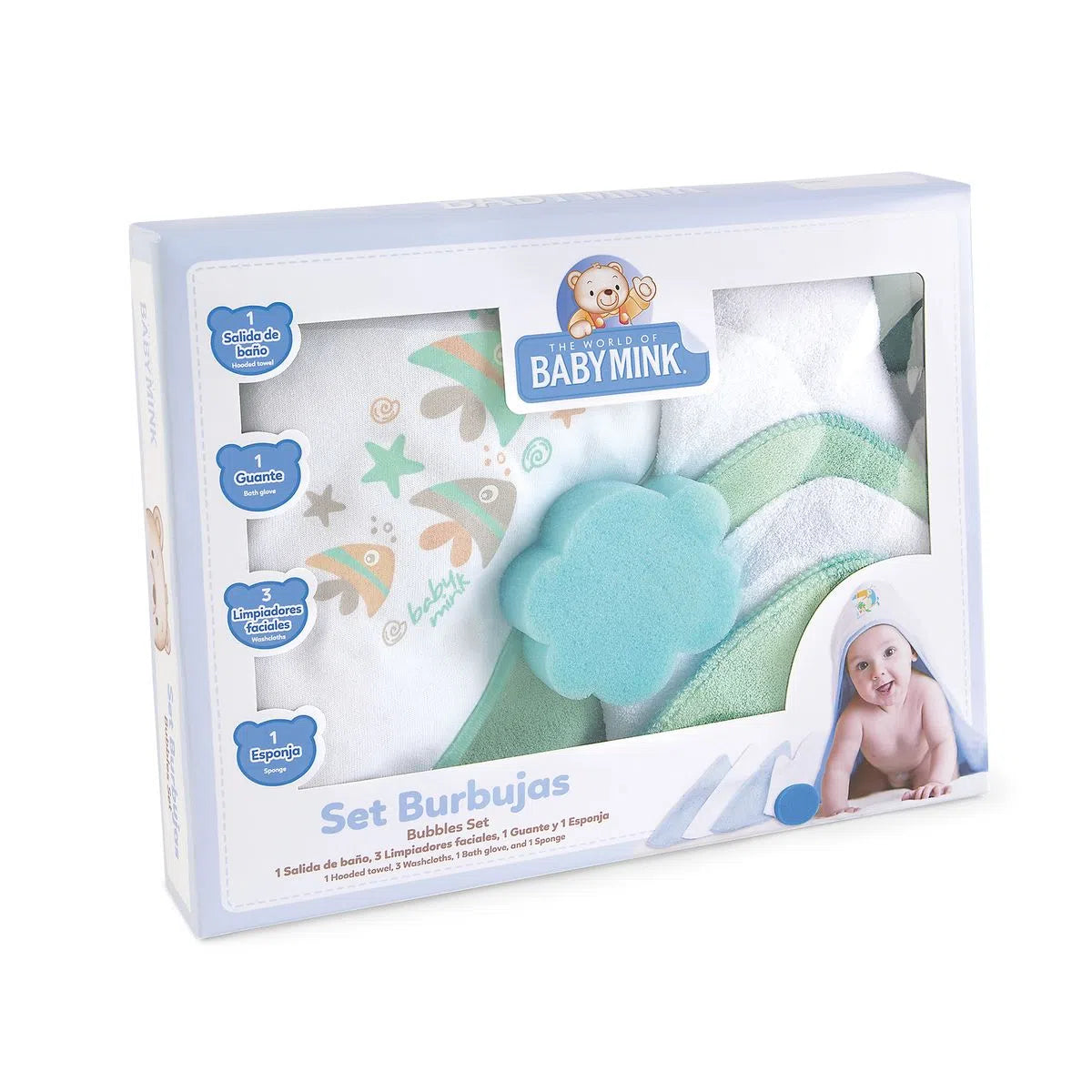 Set de baño burbujas