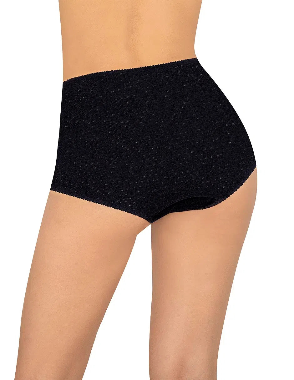 Pantaleta completa con algodón piqué #500-505