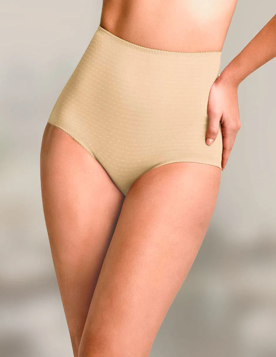Pantaleta completa con algodón piqué #500-505