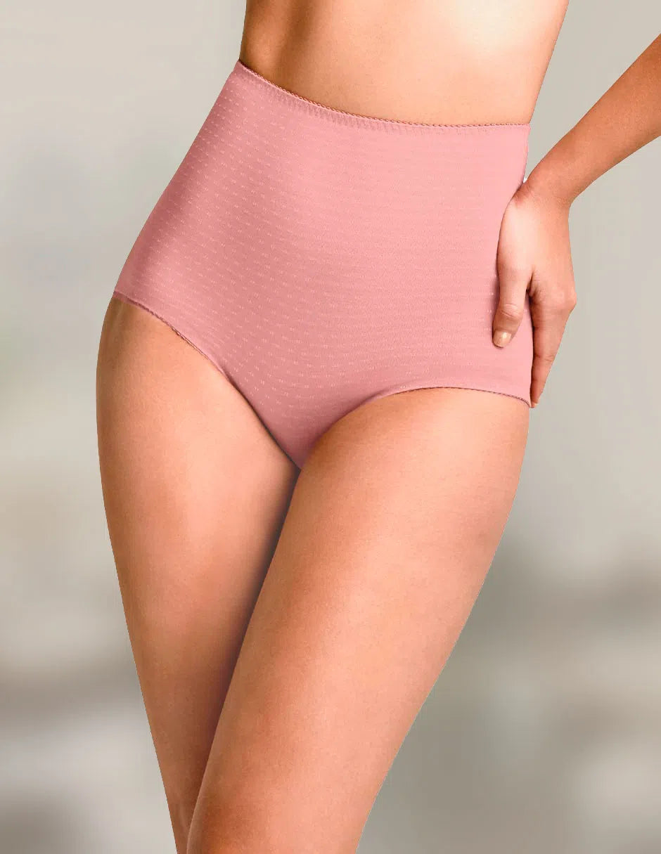 Pantaleta completa con algodón piqué #500-505