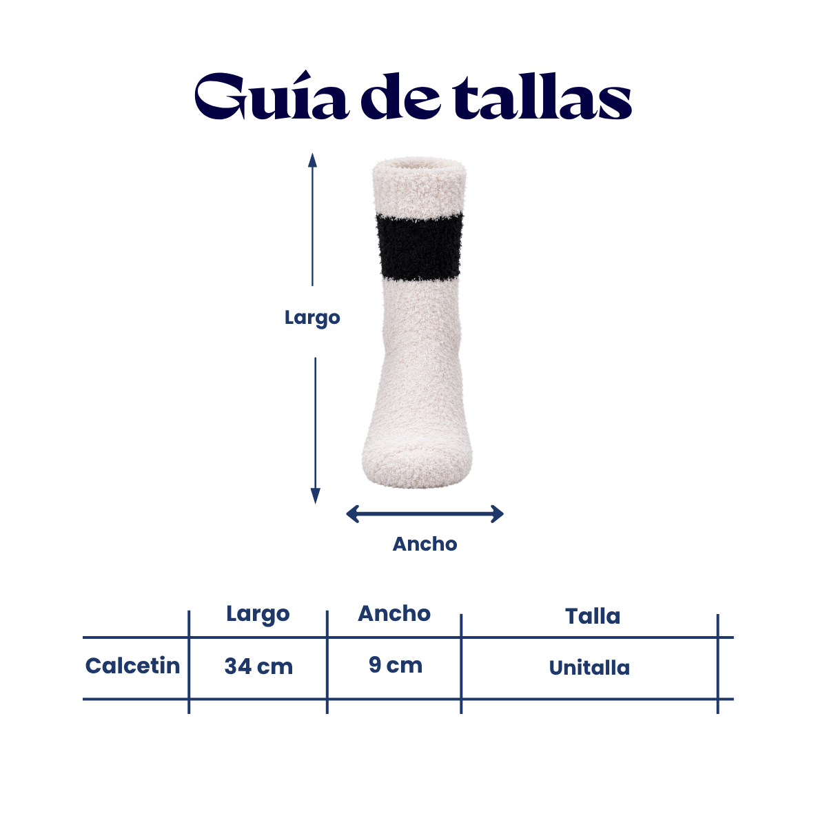 Calcetín afelpado surtido unisex Bbs paquete de 6