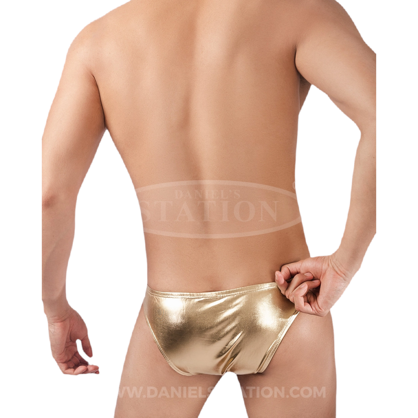 Bikini nylon metalizado #3016 unitalla caballero