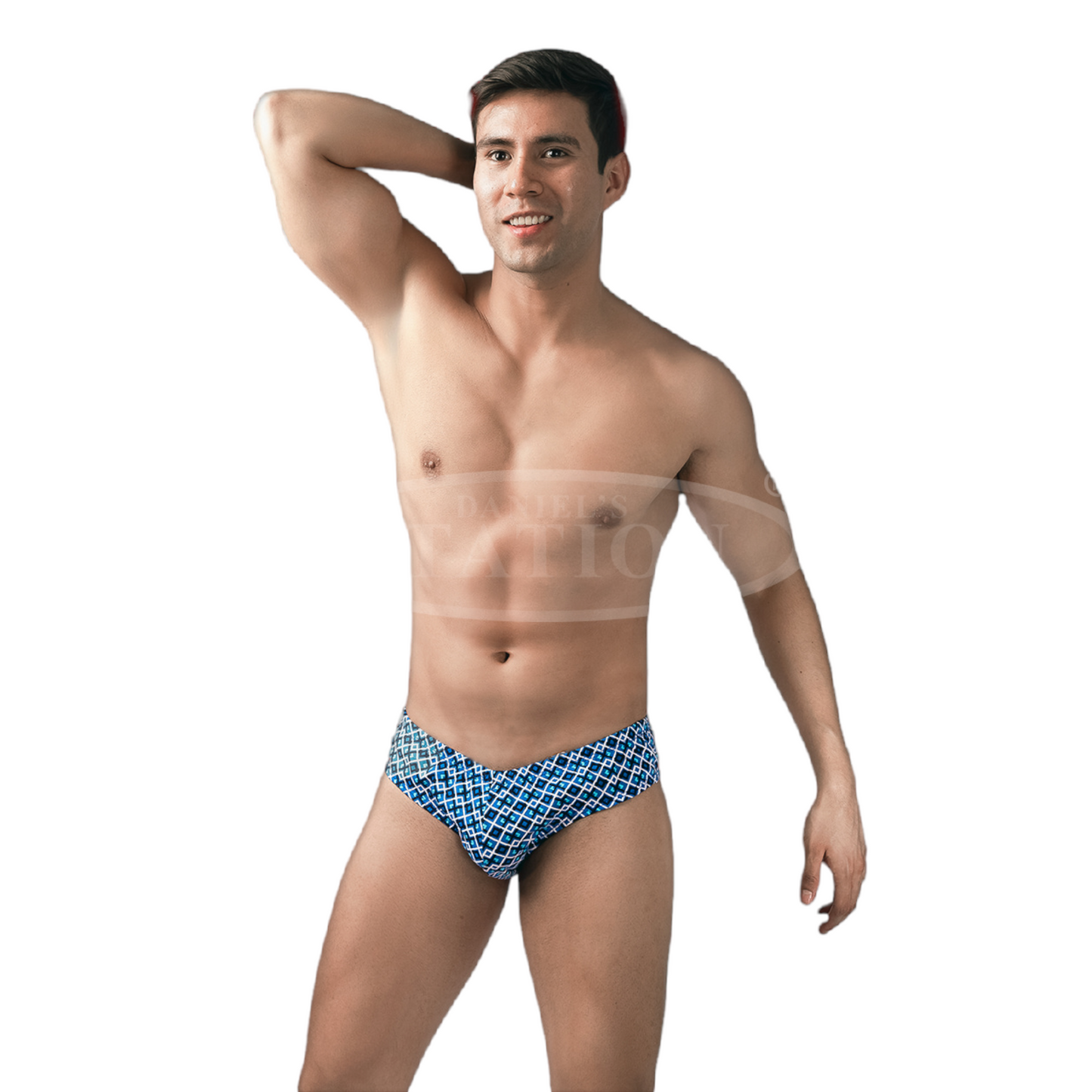 Bikini estampado #350 caballero Station paquete de 3