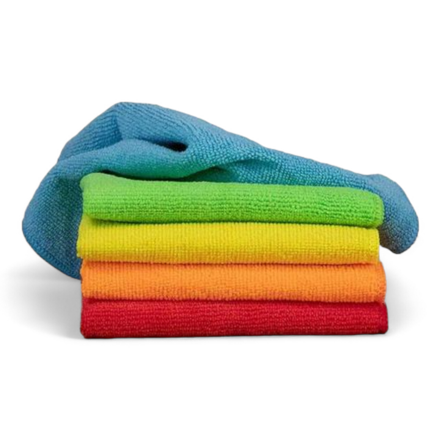 Paños o trapos de microfibra tres tamaños varios colores paquete de 12