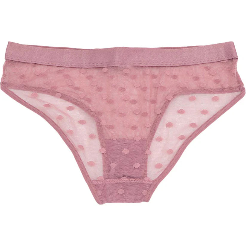 Coordinado con encaje en espalda rosa dama #24407-74407 Carnival