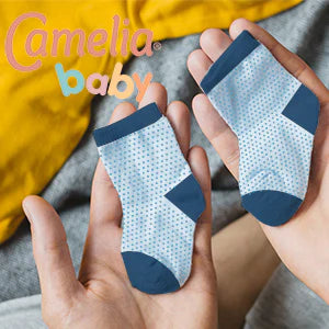 Calcetín fantasía para bebe niño #8005 paquete de 3