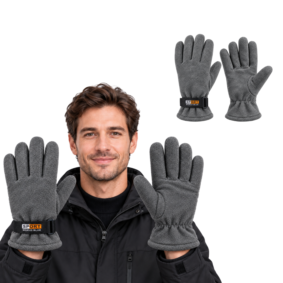 Guante térmico afelpado unisex Valiz