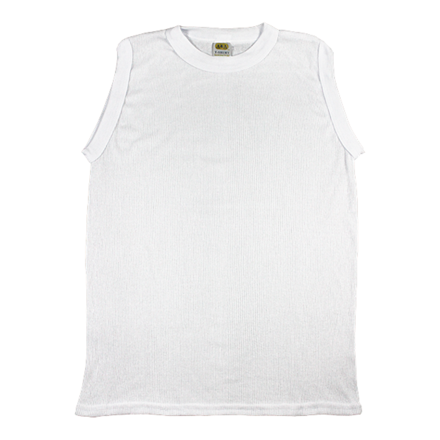 Casaca RIB blanca unitalla caballero AYA paquete de 6