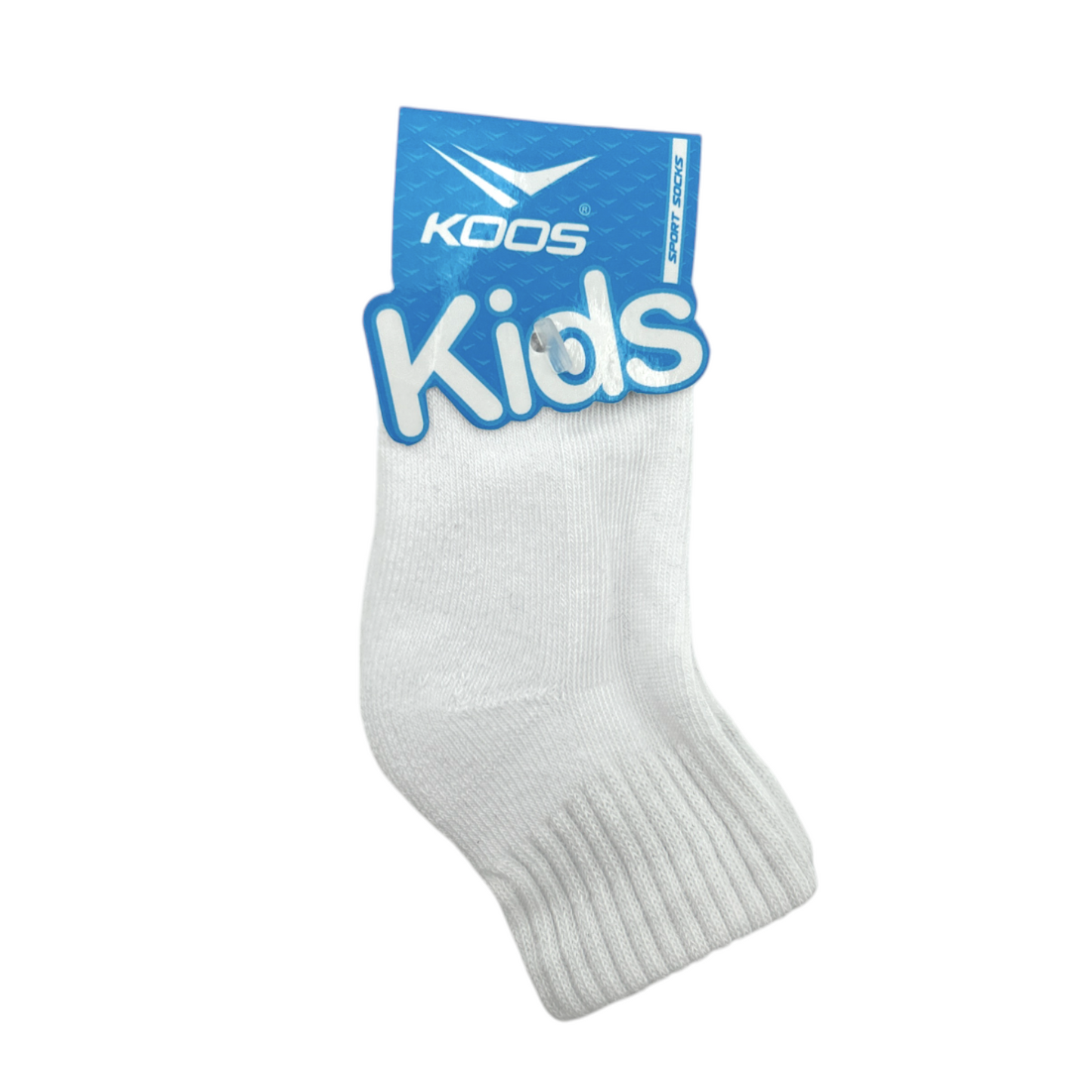 Tin largo liso infantil unisex media felpa Koos paquete de 6