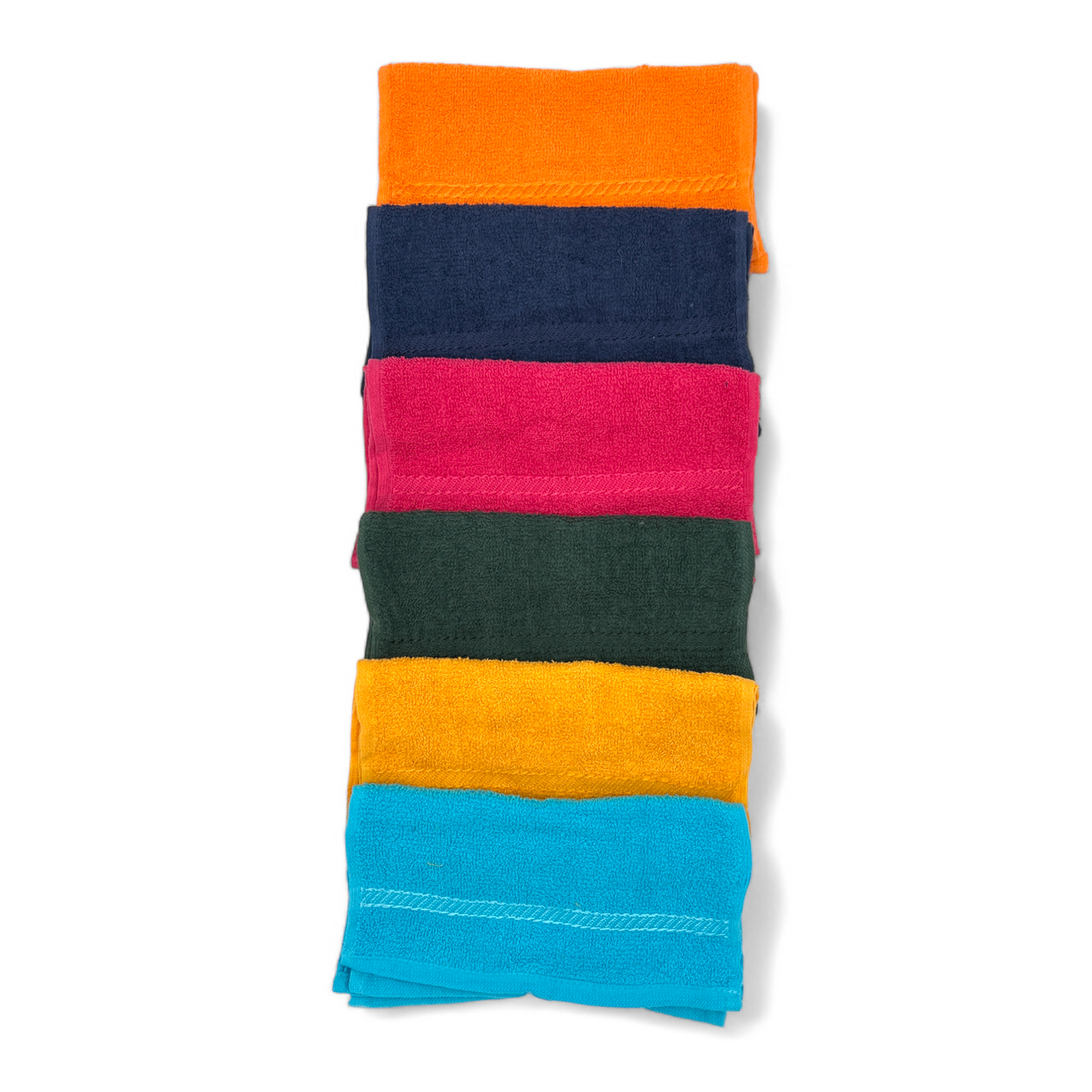Toalla facial california varios colores paquete de 12