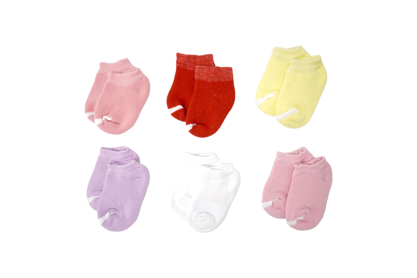 Tin liso felpa completa bebé jandry paquete de 6