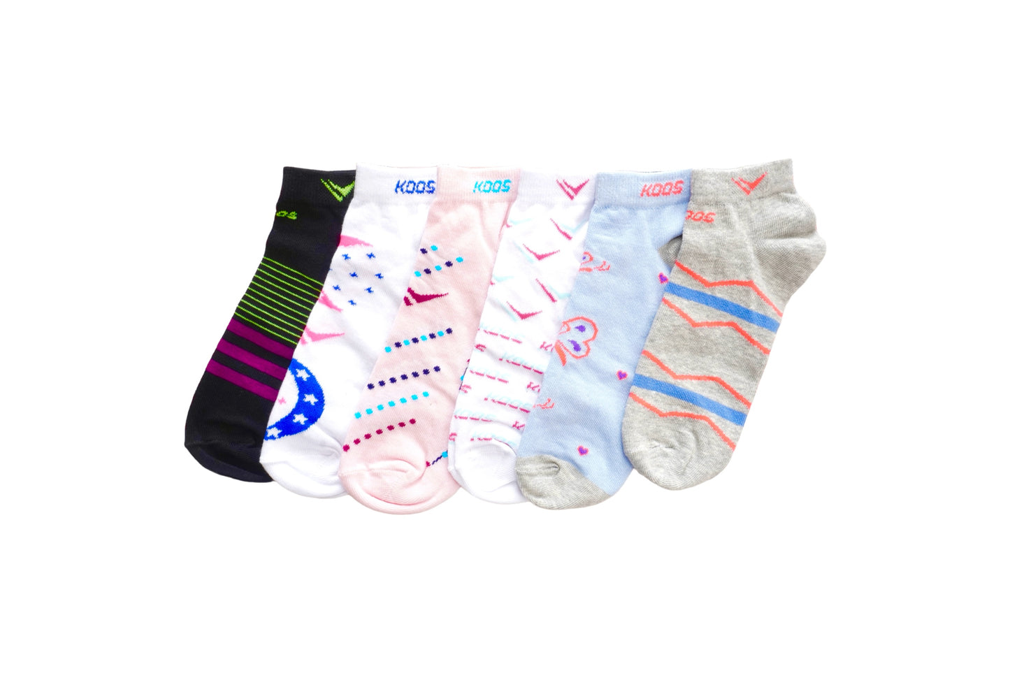 Tin estampado unitalla Dama Koos paquete de 6