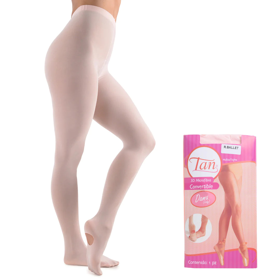 Malla convertible 3D de microfibra dama #2008 Tan