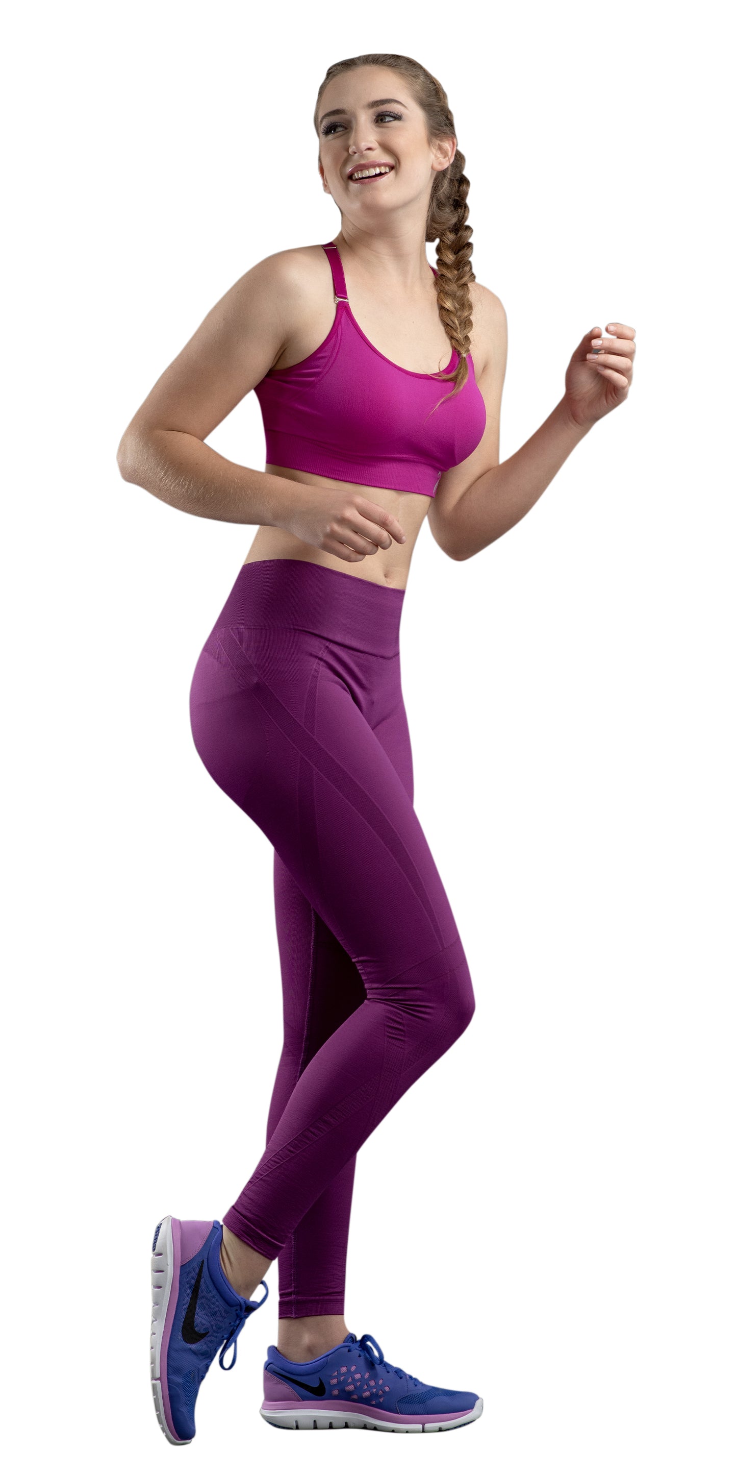 Mallón deportivo de microfibra dama