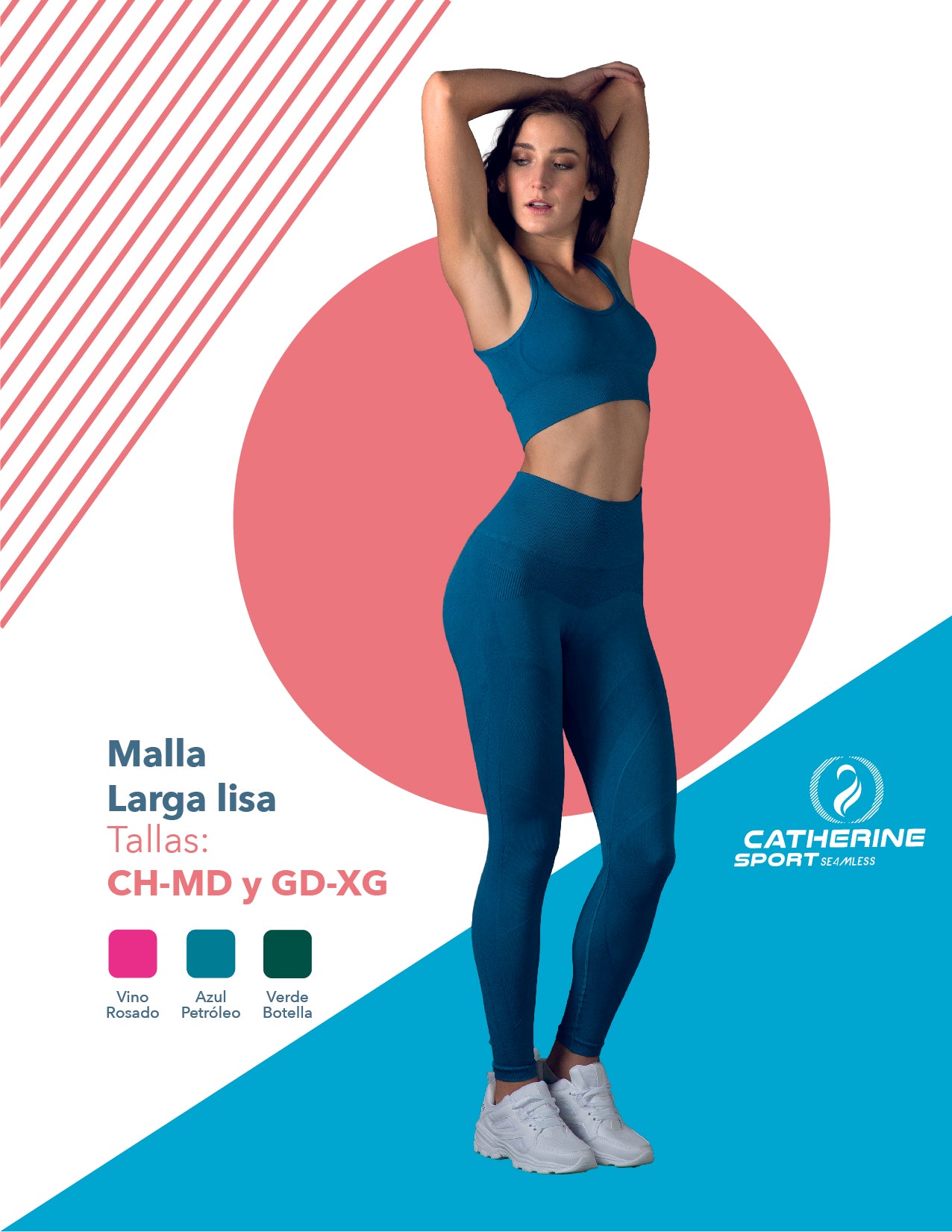 Mallón deportivo de microfibra dama