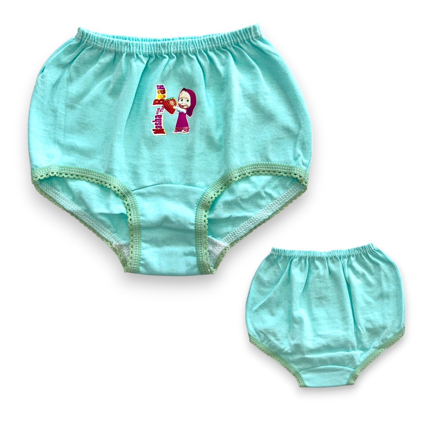 Pantaleta económica estampada princesas niña varias tallas paquete de 12