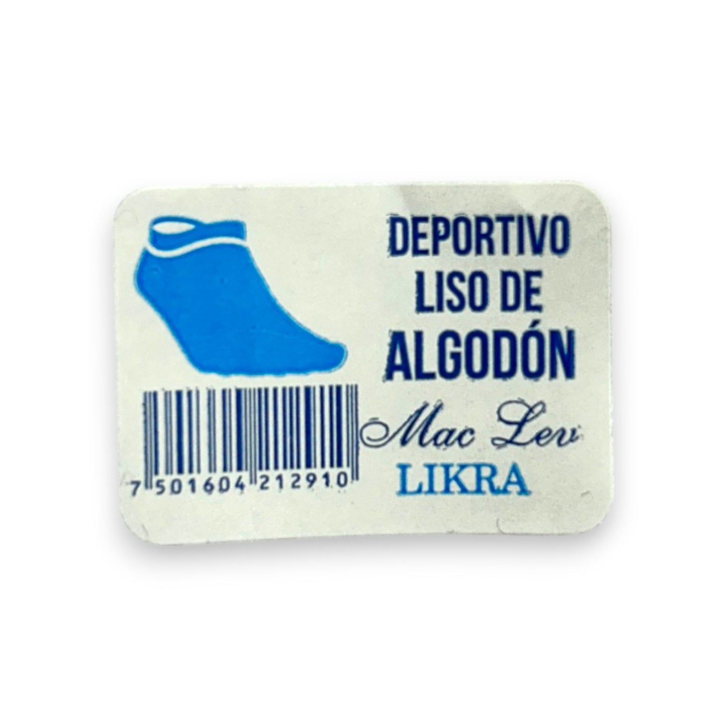 Calcetas de lycra unitalla unisex Mac lev paquete de 6
