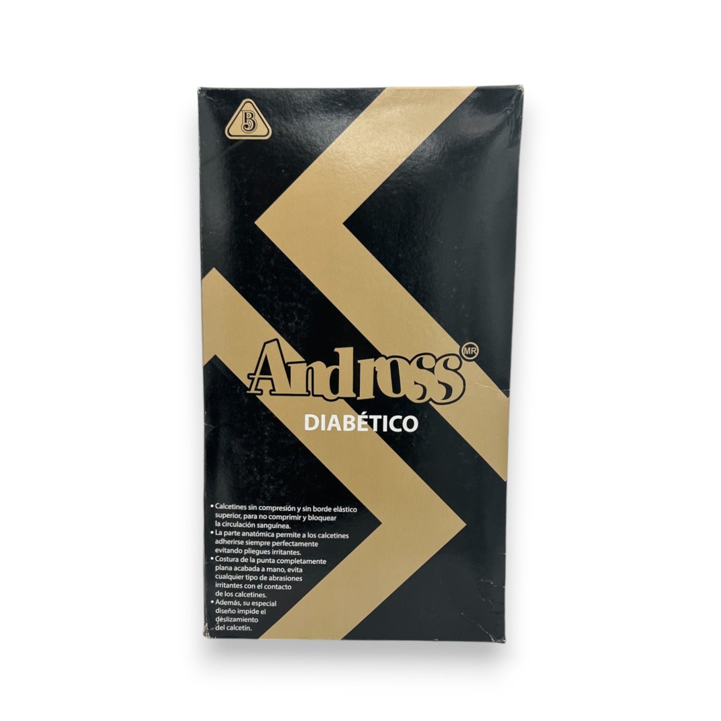 Calcetines para diabético de acrilán delgados Andross paquete de 6