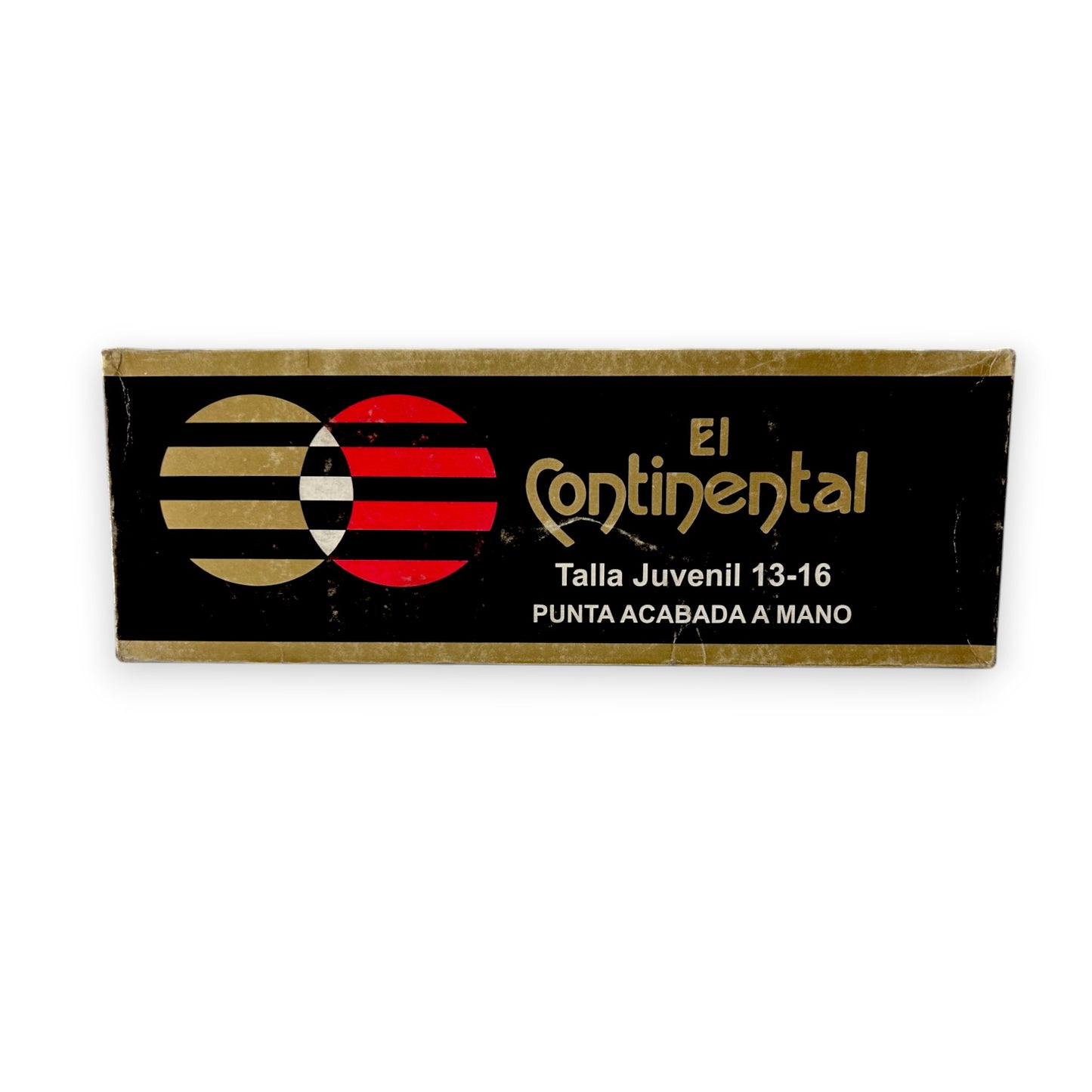 Calcetines saba punta acabada a mano juvenil 13-16 Continental paquete de 6