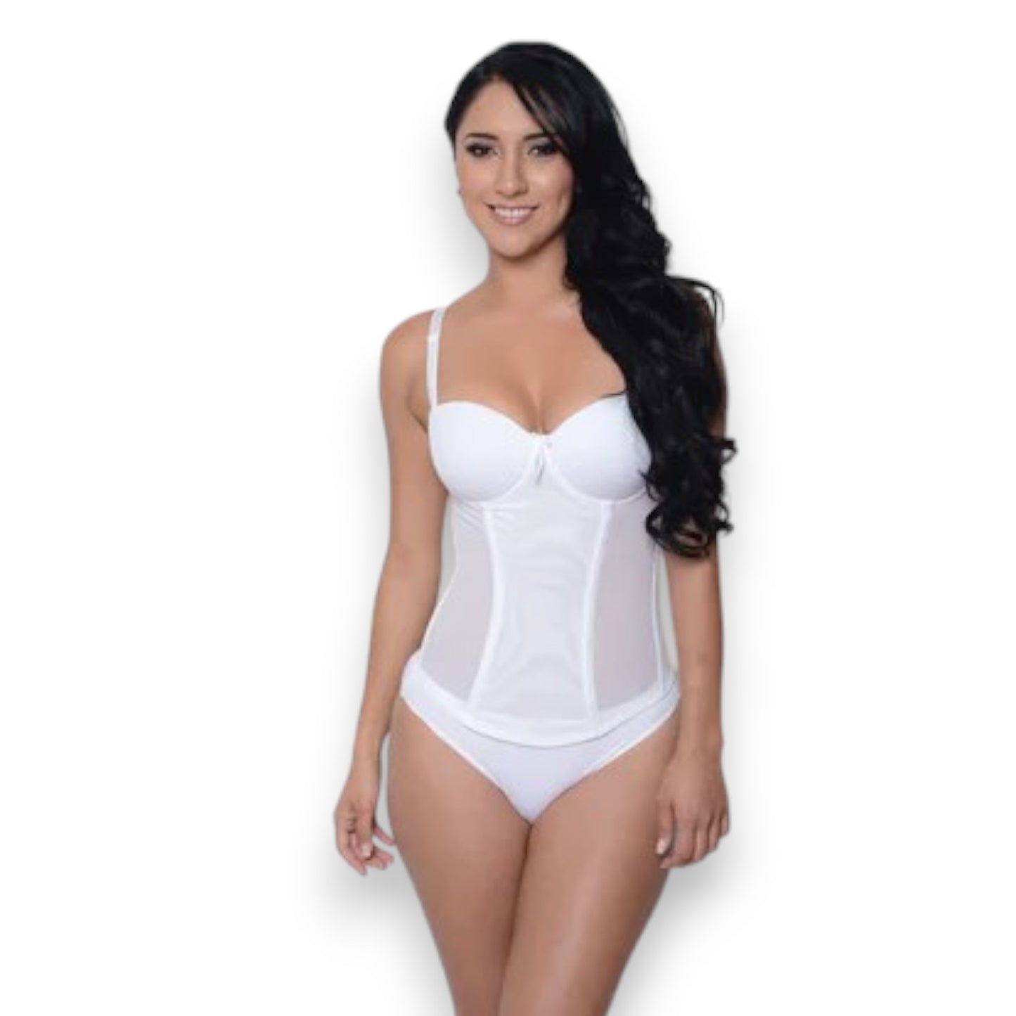 Corset strapless moldeador con copa premoldeada dama #1201