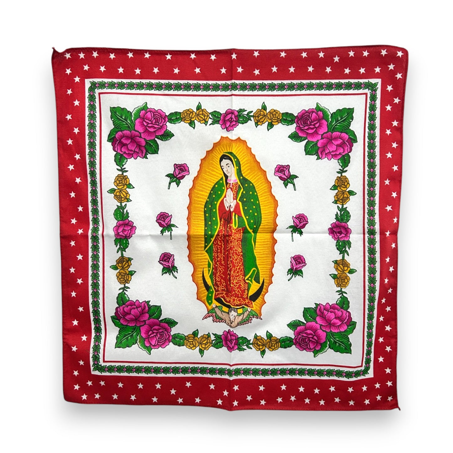Paliacates de algodón virgen de guadalupe paquete de 12