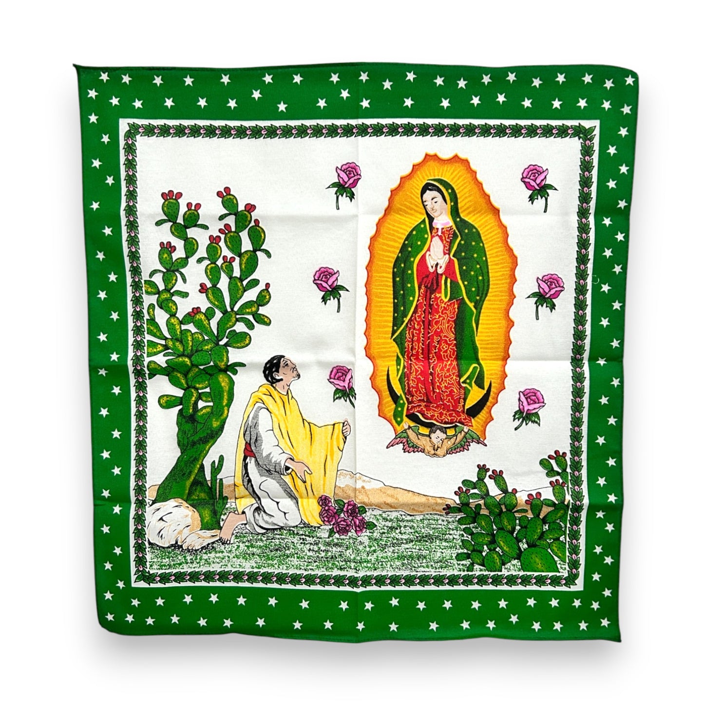 Paliacates de algodón virgen de guadalupe paquete de 12