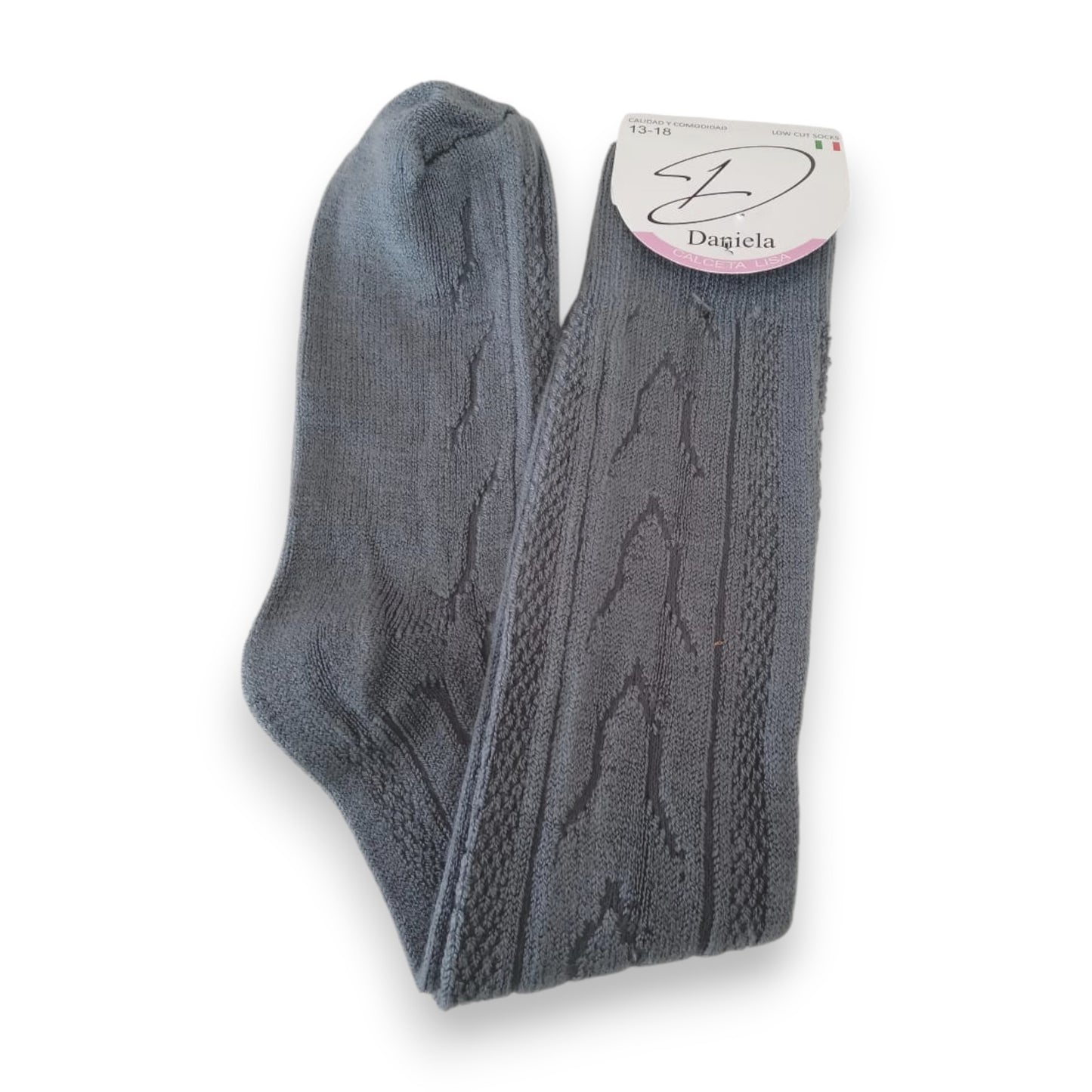 Calceta surtida para señora unitalla Daniela paquete de 12