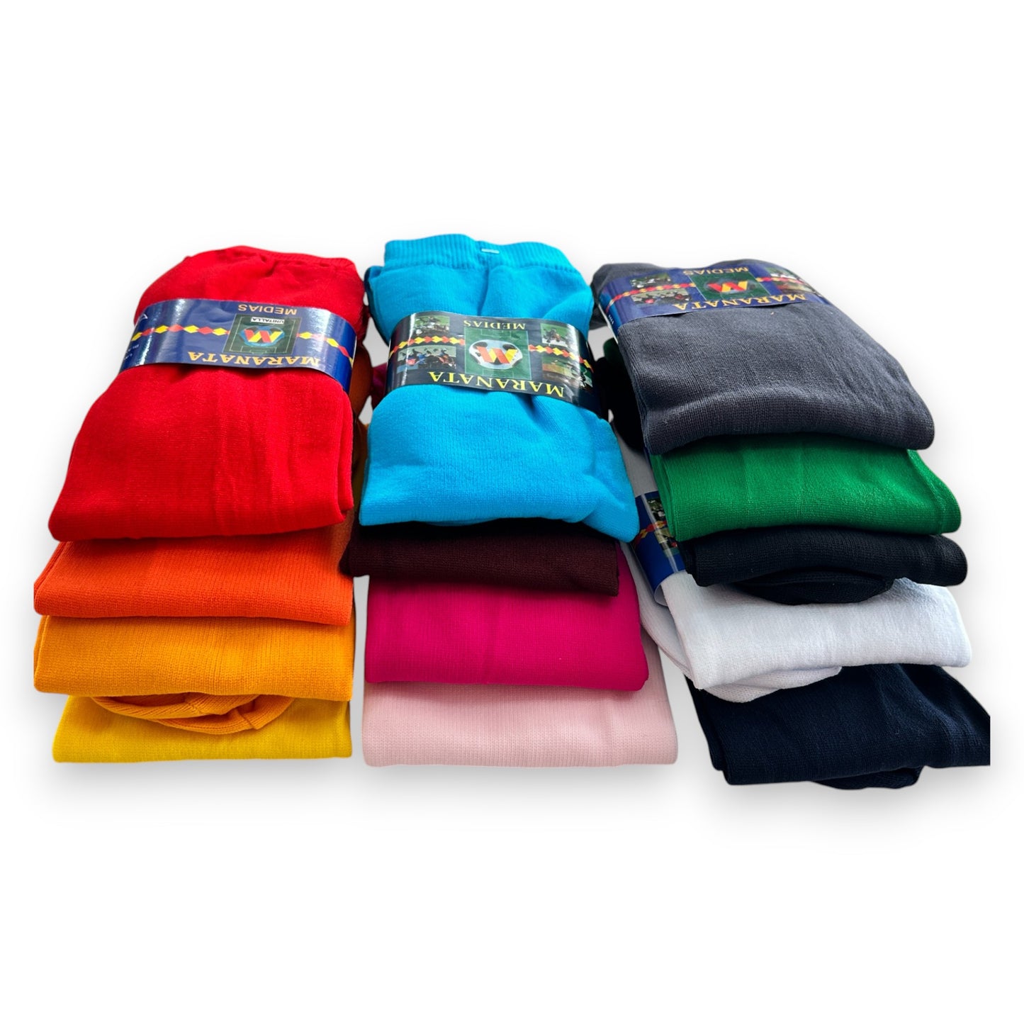 Calceta para deportes futbol varios colores y tallas Maranata infantil