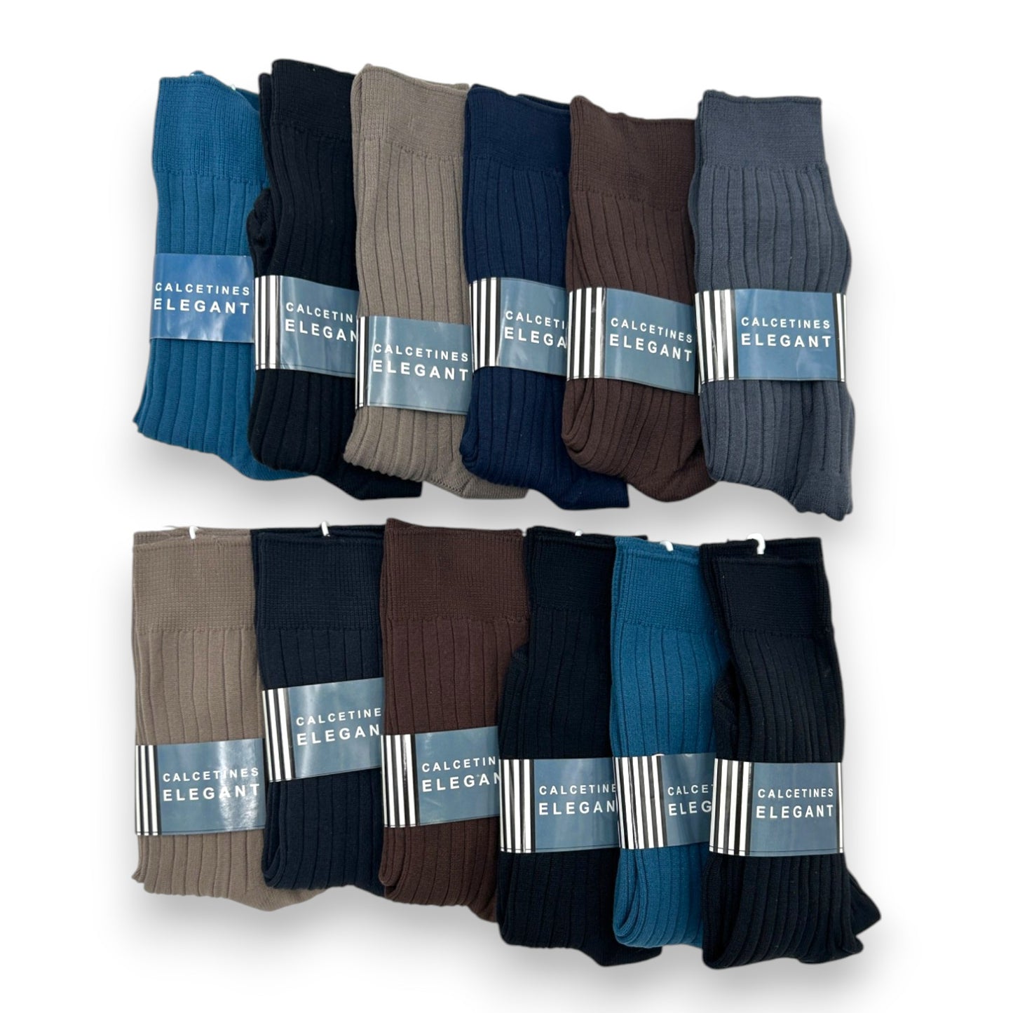 Calcetines de nylon surtidos infantil Elegant paquete de 12