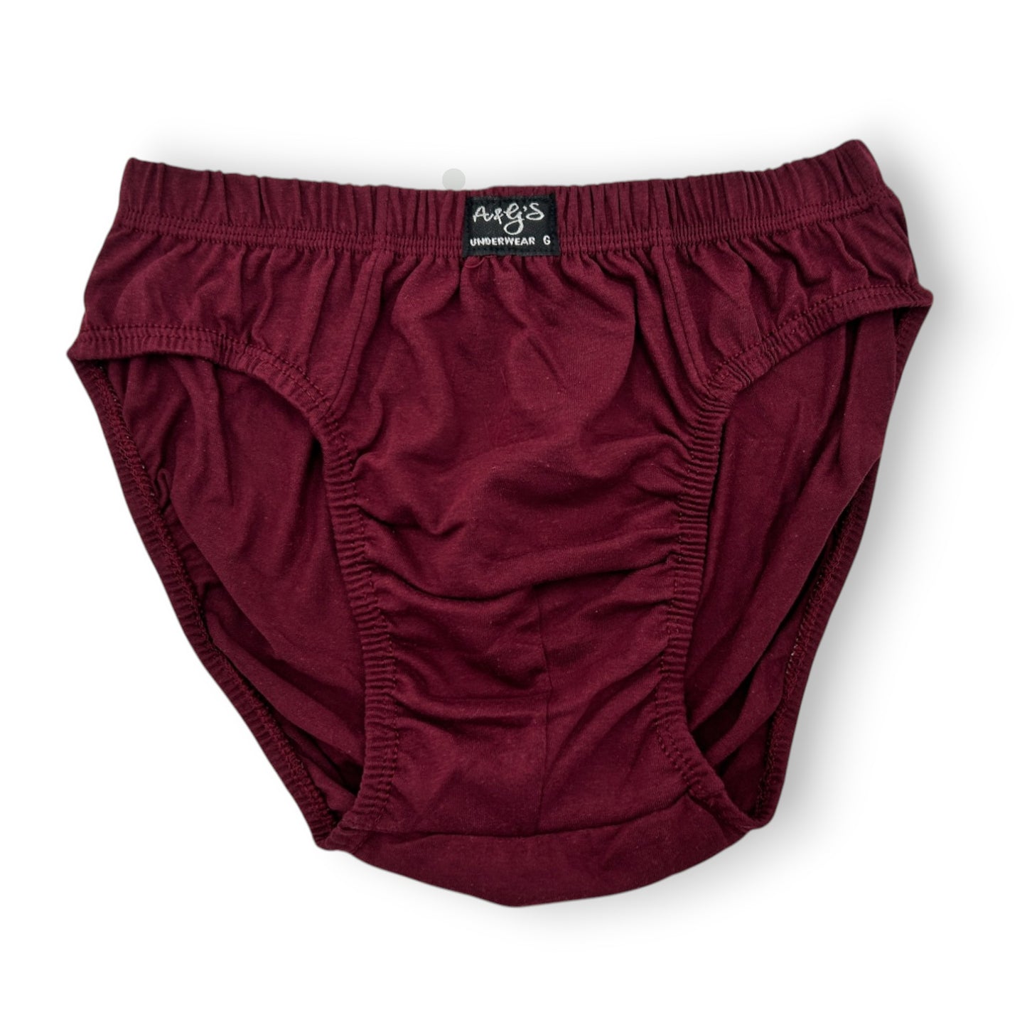 Bikini de algodón liso surtido caballero Ags paquete de 6