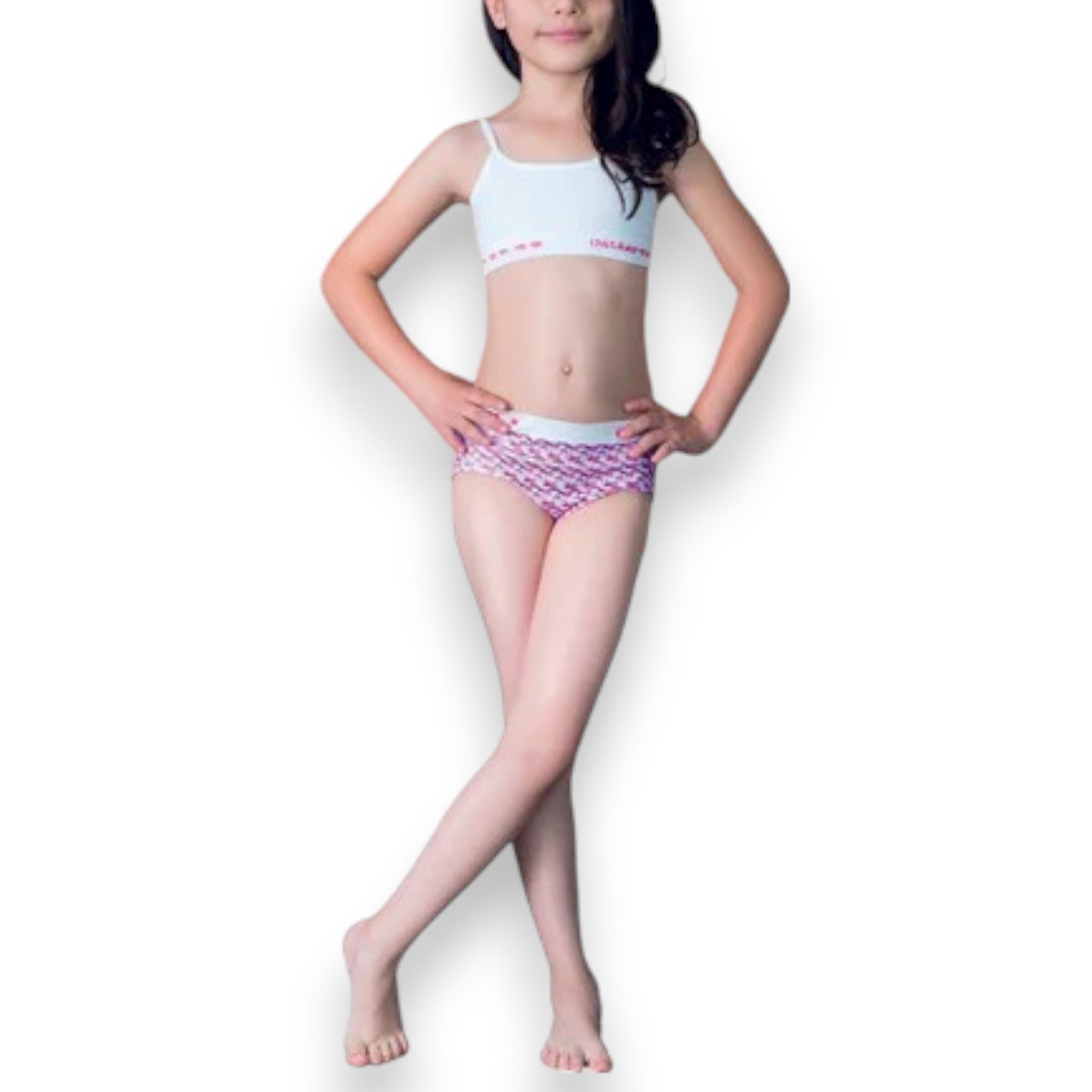 Bikini de microfibra estampado unitalla niña Catherine