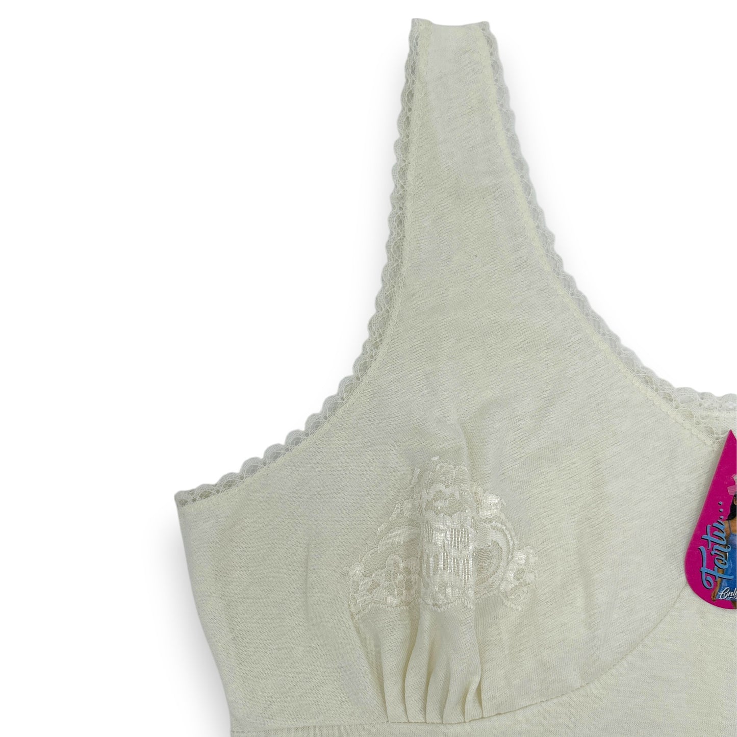 Camisón o fondo completo arriba de la rodilla de algodón dama