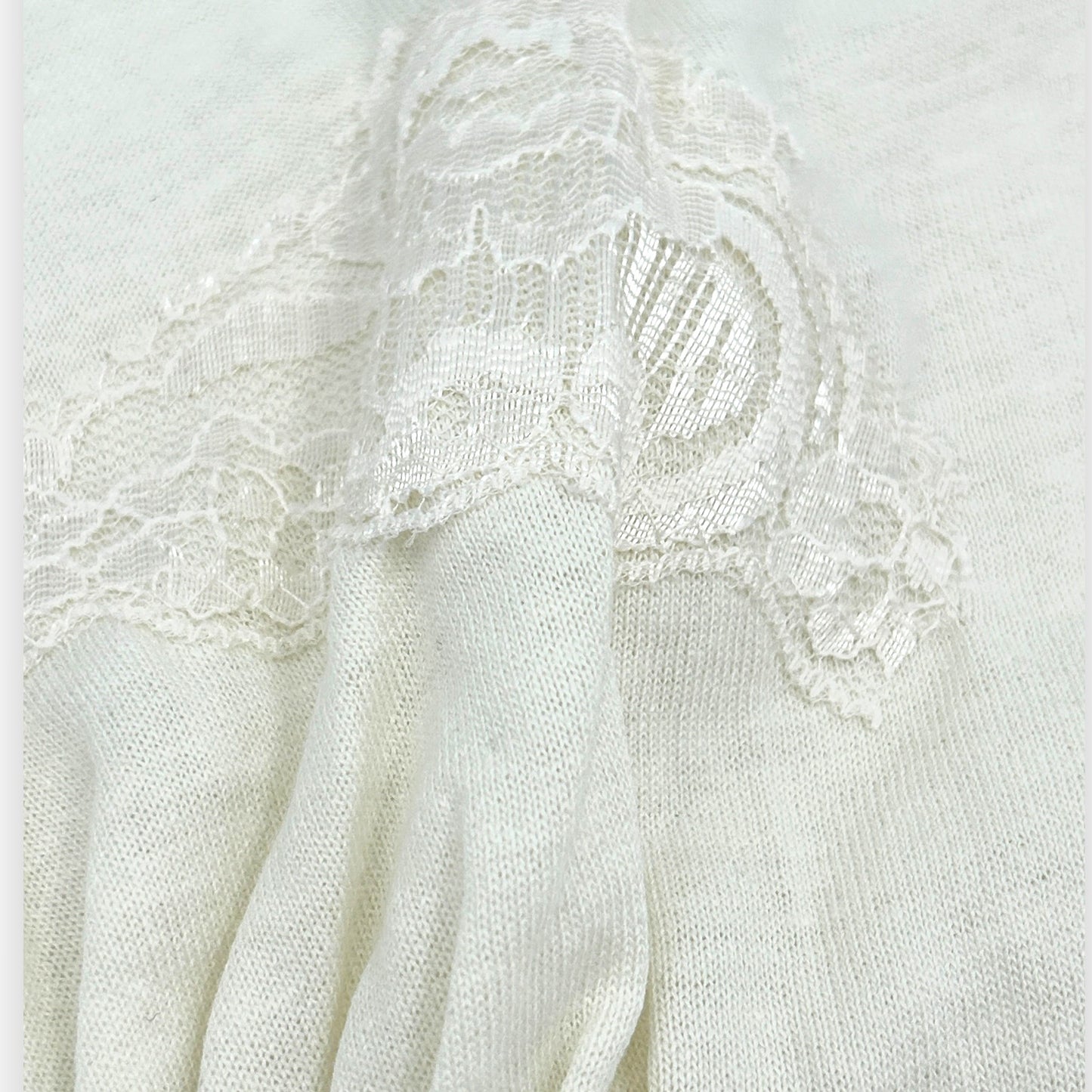Camisón o fondo completo arriba de la rodilla de algodón dama