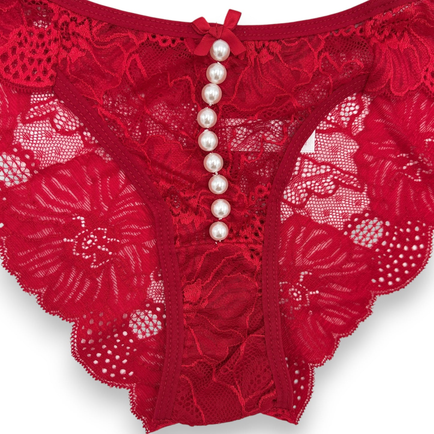 Bikini de encaje con perlas surtido unitalla dama Disturbio paquete de 6