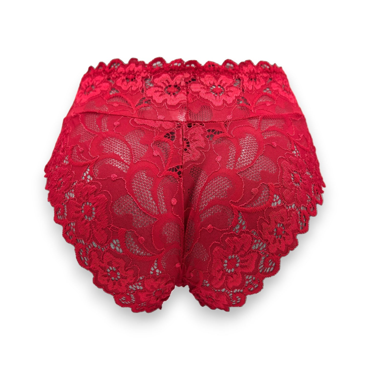 Pantaleta corte francés de encaje surtida unitalla dama Disturbio paquete de 6