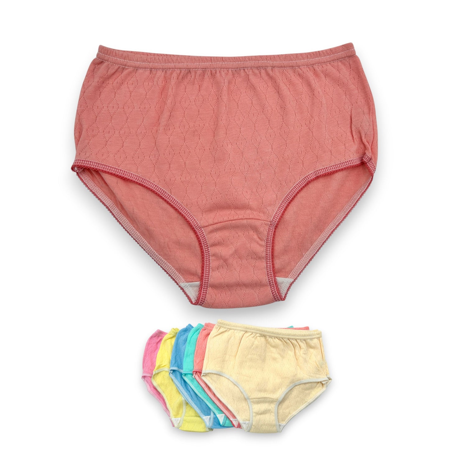 Pantaleta económica rombos algodón dama Jimmy paquete de 12