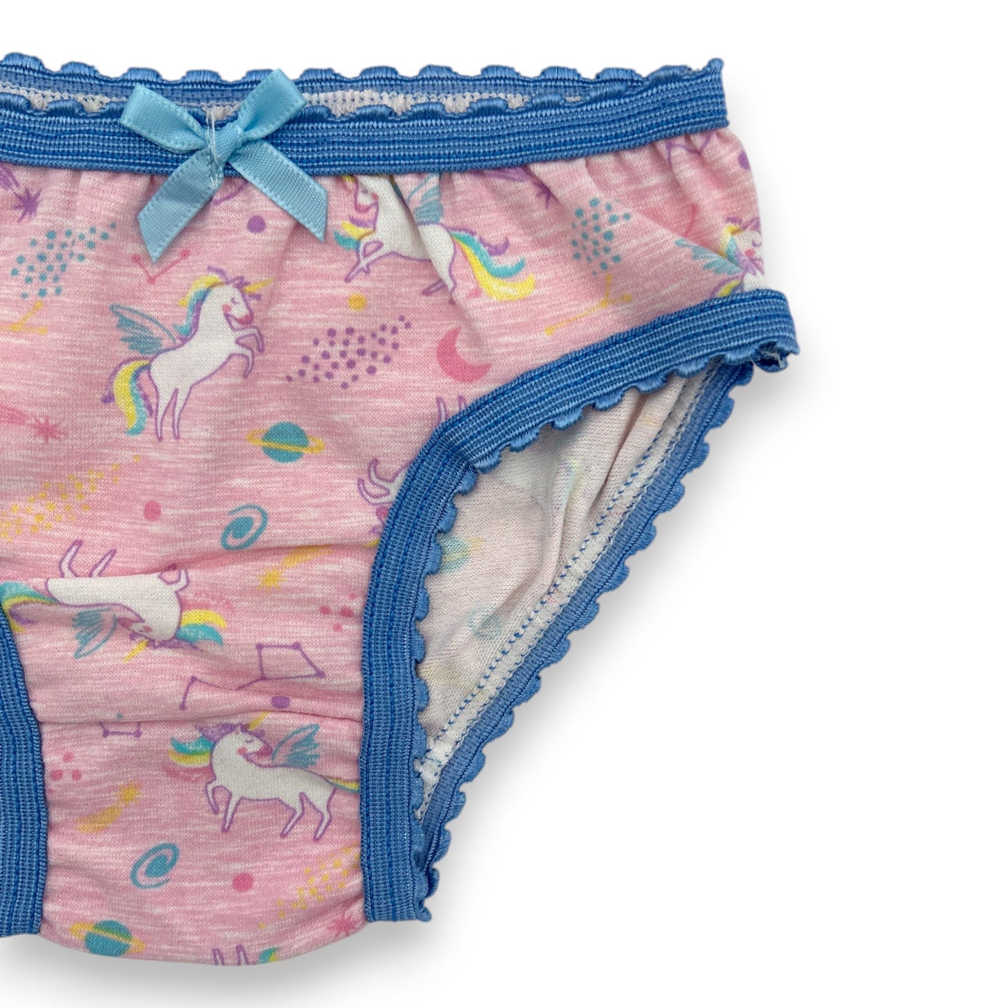 Pantaleta económica estampada niña Fedai paquete de 12