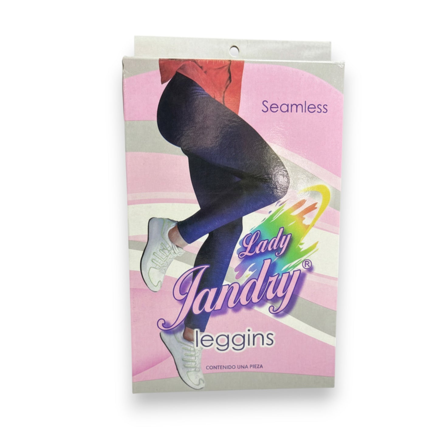 Mallón deportivo negro seamless Dama Jandry