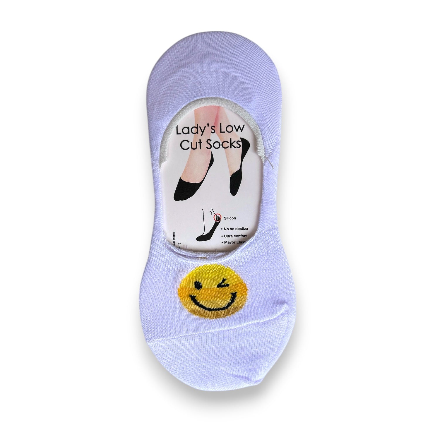 Protectopie de algodón estampado unitalla dama Doobalo paquete de 6