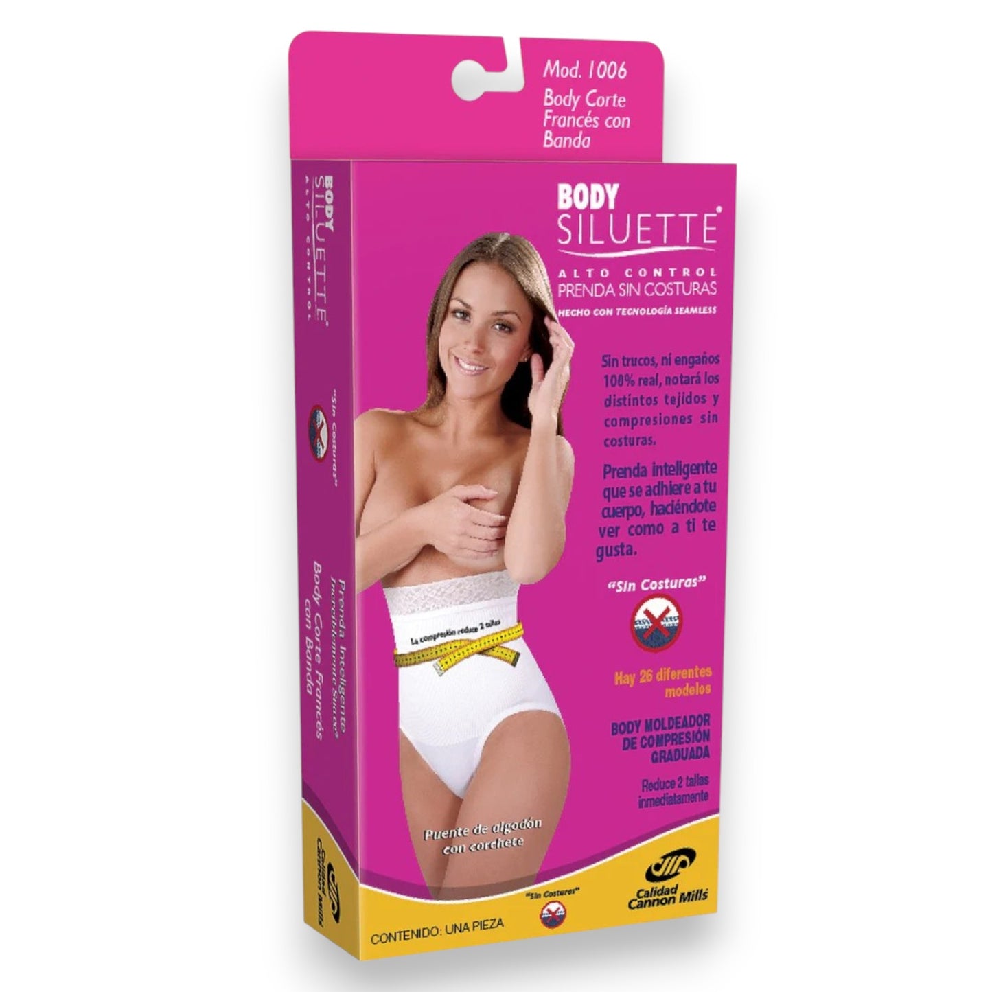 Faja bikini corte francés con banda #1006 Body Siluette