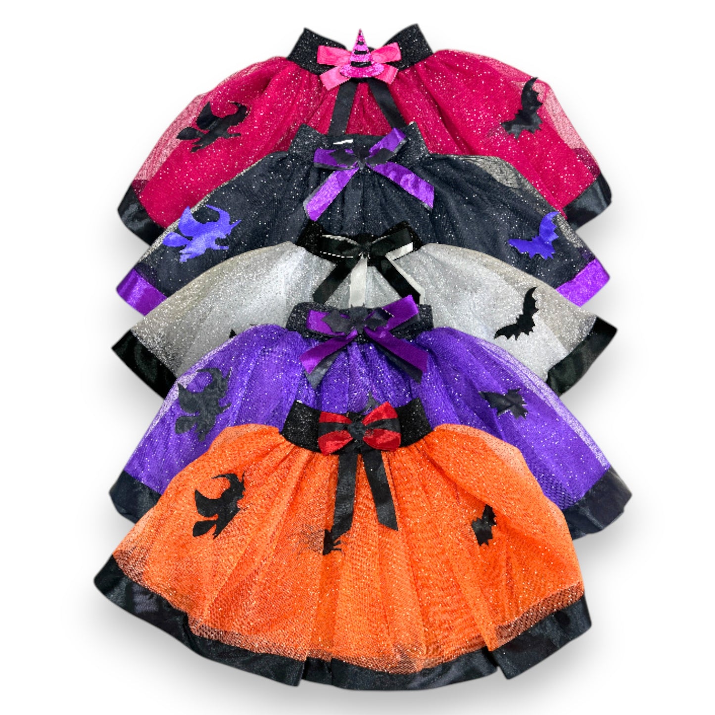 Tutu halloween varios colores niña