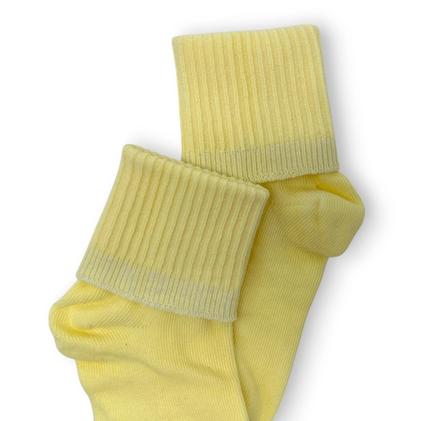 Tobillera lisa de algodón infantil surtida #102-133 Pekes paquete de 6