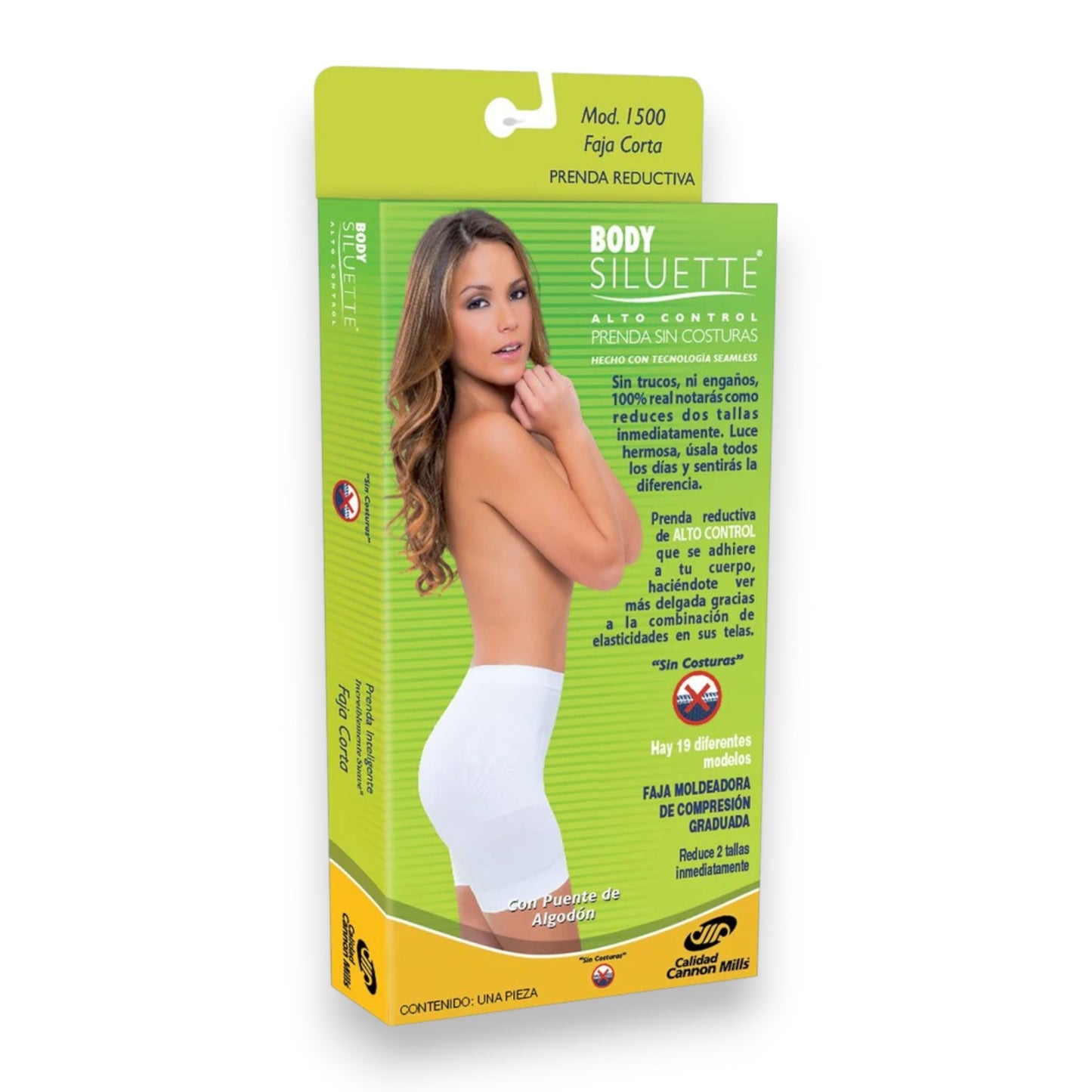 Faja boxer levanta glúteos #1500 Body Siluette