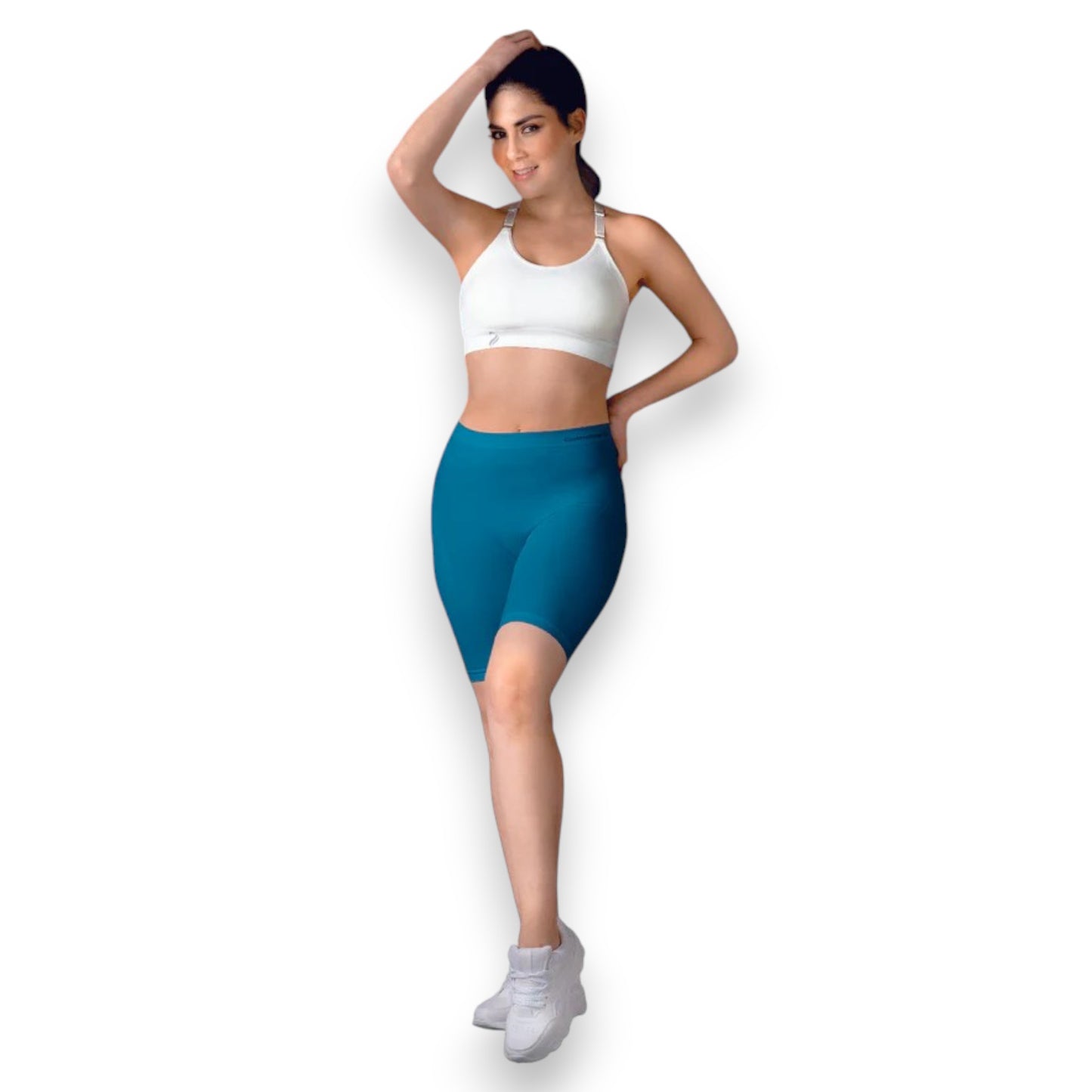 Biker deportivo de microfibra resorte delgado unitalla dama