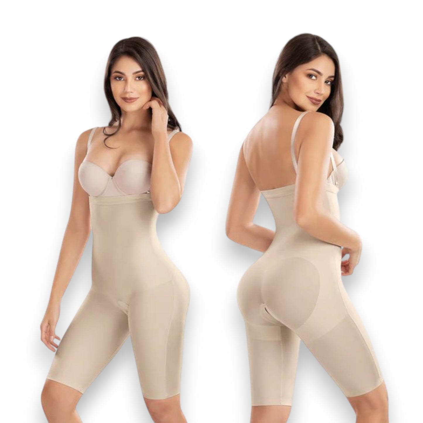 Faja colombiana strapless a la rodilla #2071 Romanza