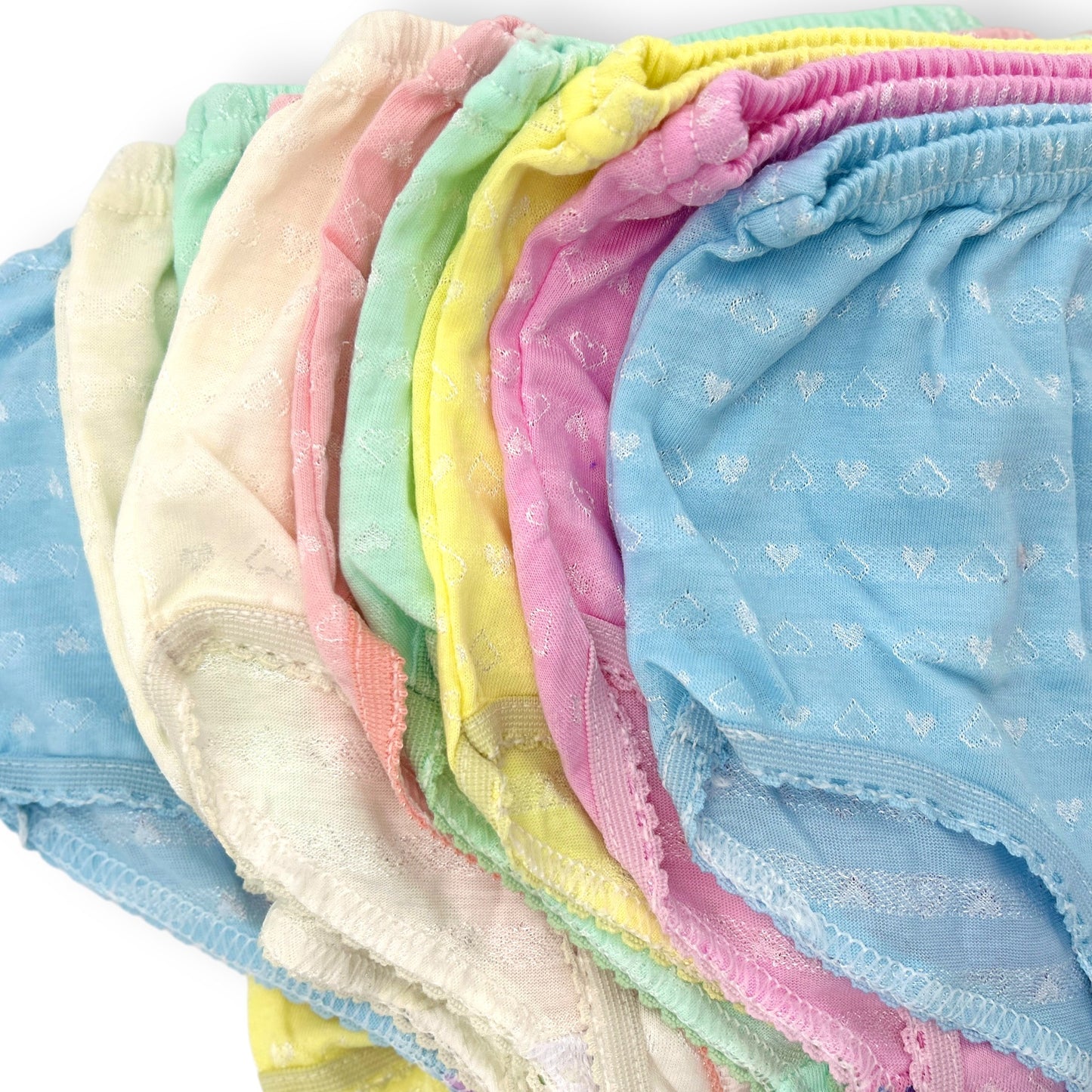 Pantaleta económica algodón con diseño niña Chavely paquete de 12
