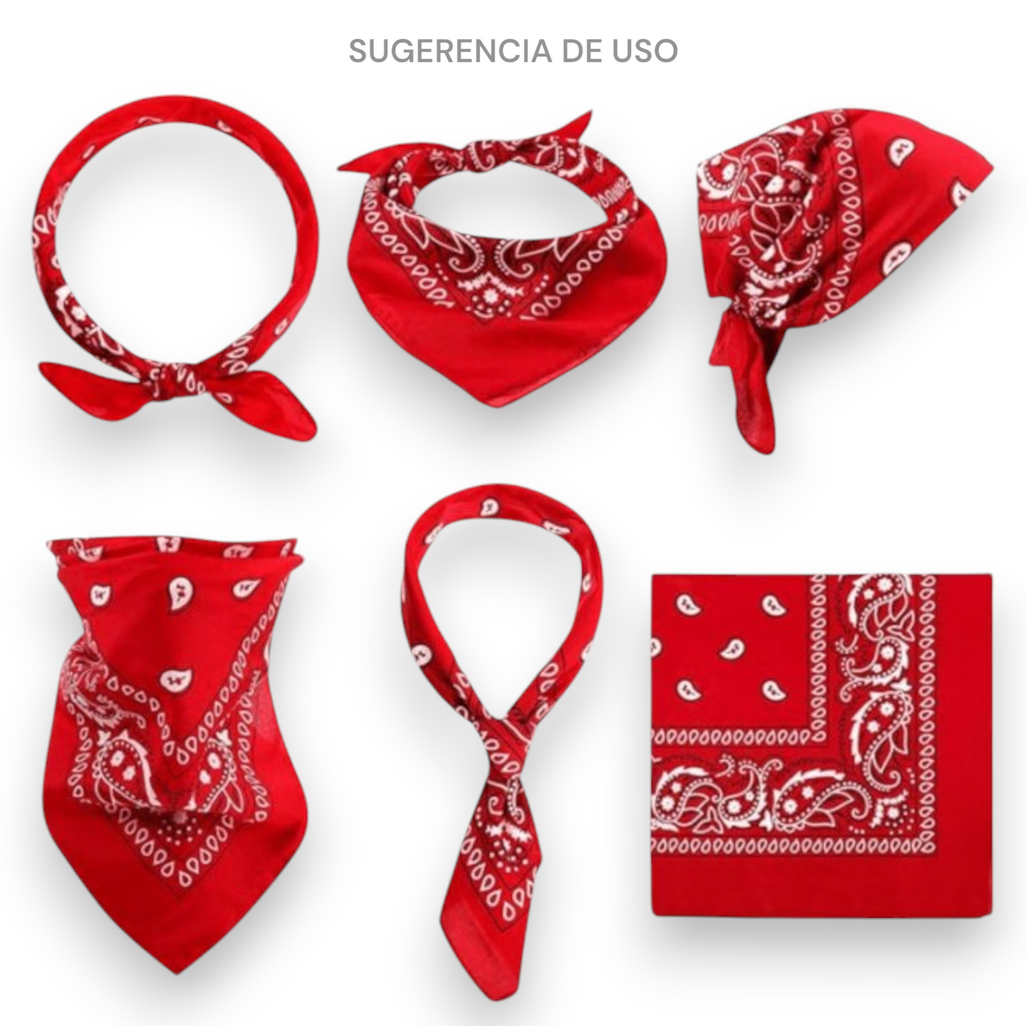 Paliacates de algodón colores